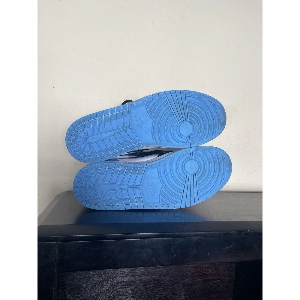 Nike Air Jordan 1 Retro High OG UNC Toe University Blue/Black/White DZ5485-400 - Picture 9 of 12